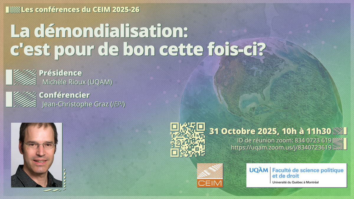 La démondialisation : c'est pour de bon cette fois-ci ?