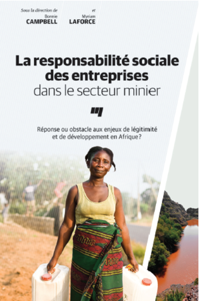 La responsabilité sociale des entreprises dans le secteur minier : réponse ou obstacle aux enjeux de légitimité et de développement en Afrique ? 