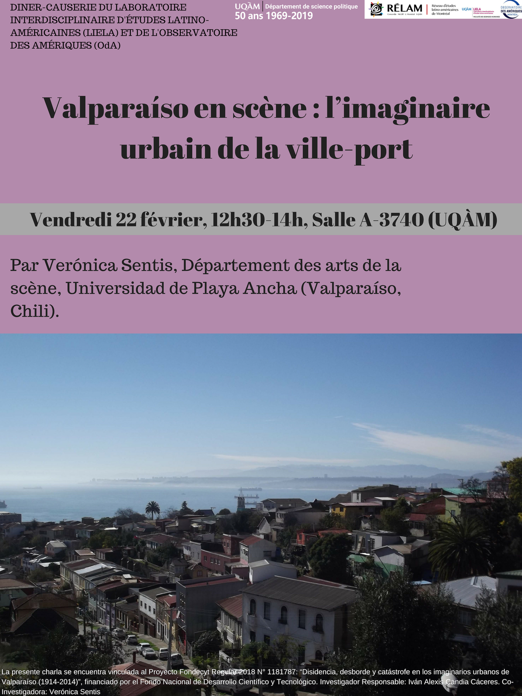 Valparaíso en scène : l'imaginaire urbain de la ville-port /Valparaíso en escena : el imaginario urbano de la ciudad-puerto