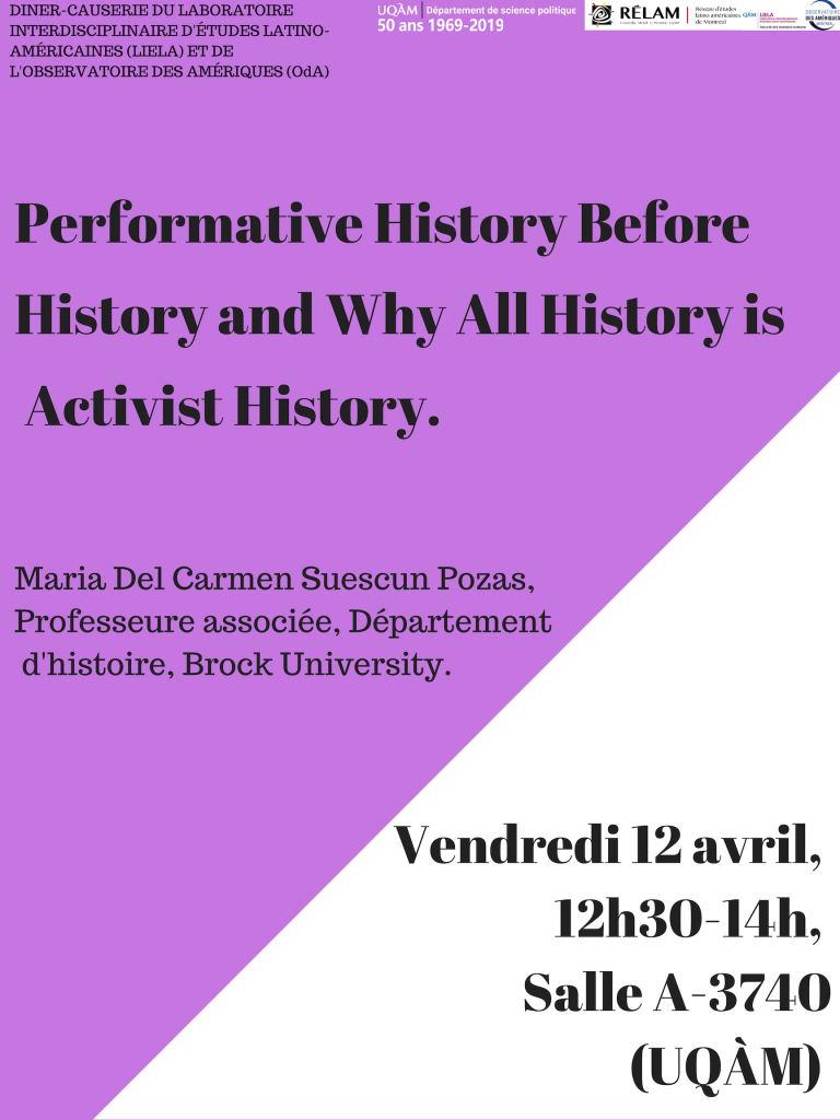 Performative History Before History and Why All History is Activist History