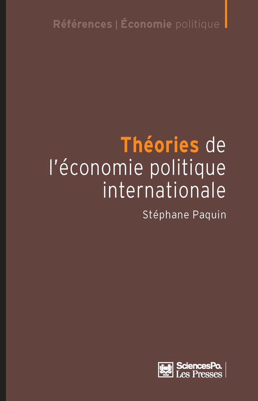 Théories de l'économie politique internationale	