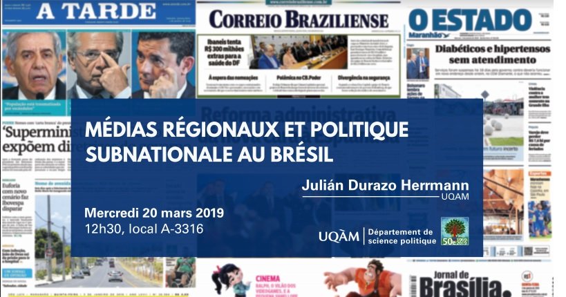 Médias régionaux et politique subnationale au Brésil 