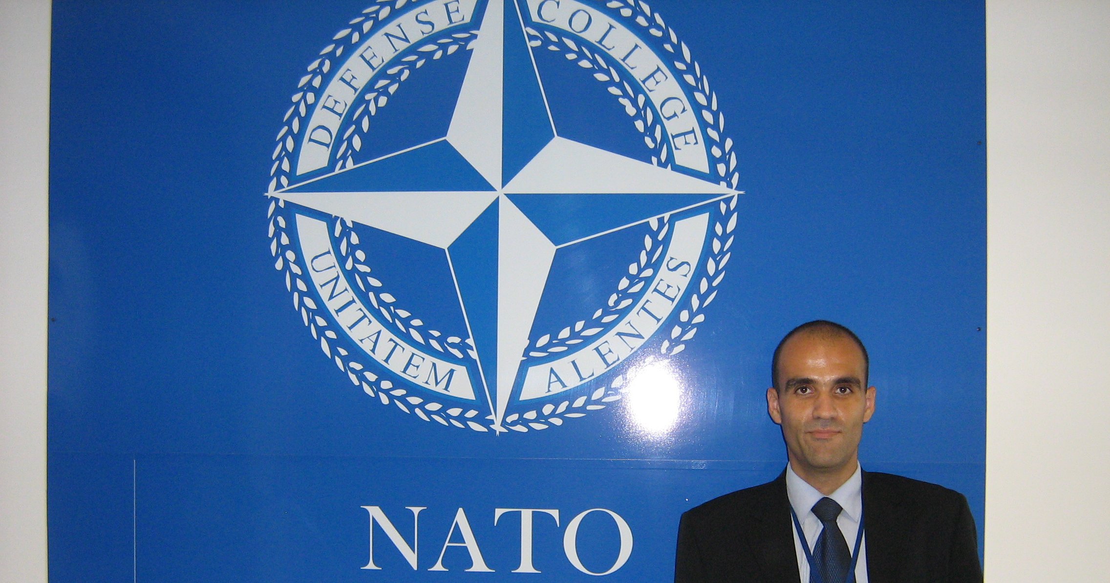 Samir Batiss, chercheur de la chaire PEDC au sommet de l'OTAN