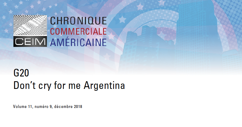 G20 Don't cry for me Argentina