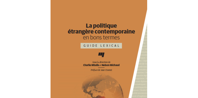 La politique étrangère contemporaine en bons termes