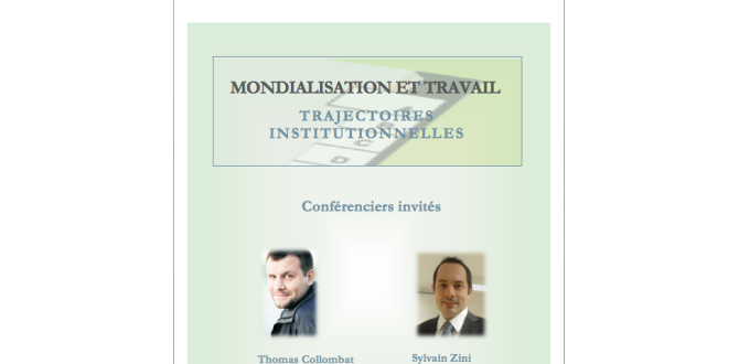 Mondialisation et travail : trajectoires institutionnelles