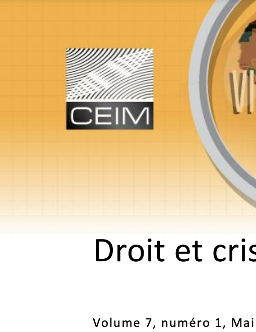 Droit et crises dans les Afriques (II)