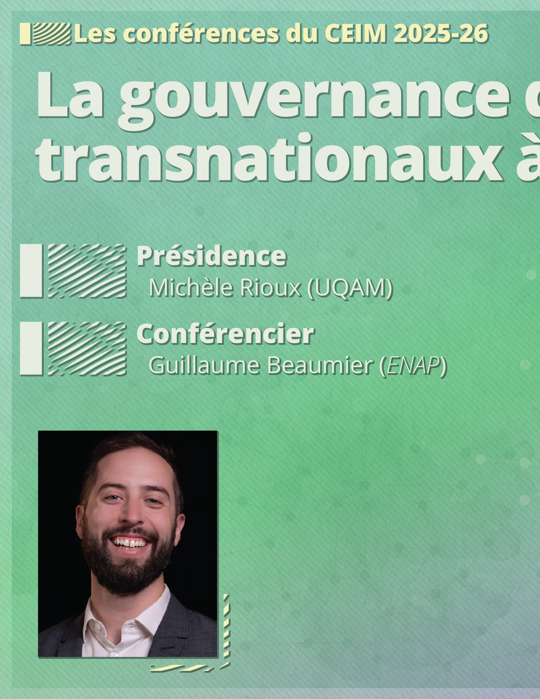 La gouvernance des flux de données transnationaux à l'ère post-Snowden