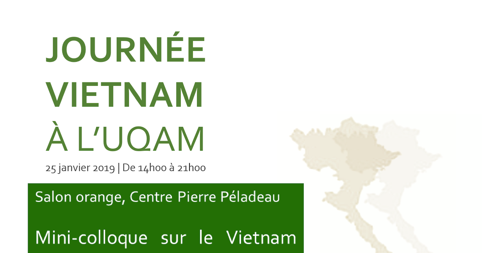 Journée du Vietnam à l'UQAM