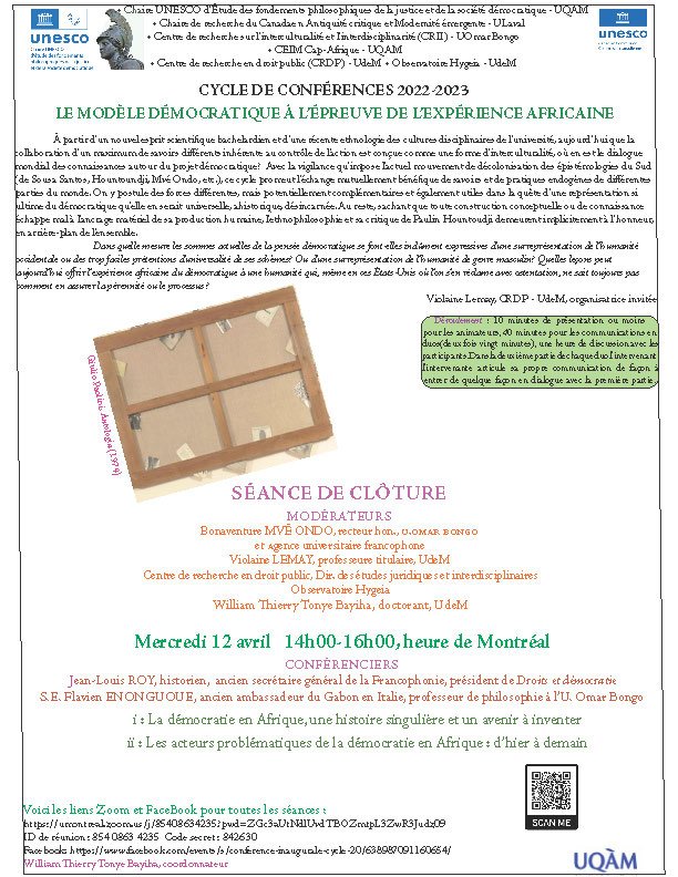 Cycle de conférences progrmme 22-23