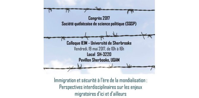 Immigration et sécurité à l'ère de la mondialisation : perspectives (…)