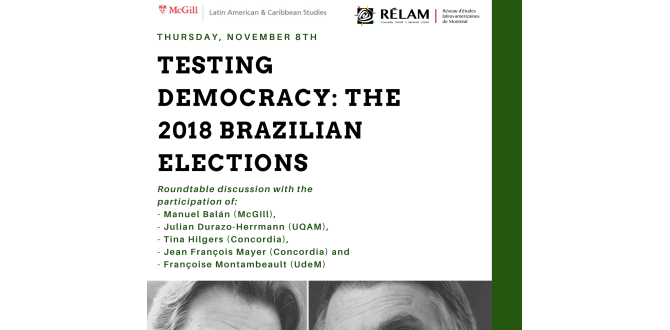 Testing democracy : the 2018 brazilian elections