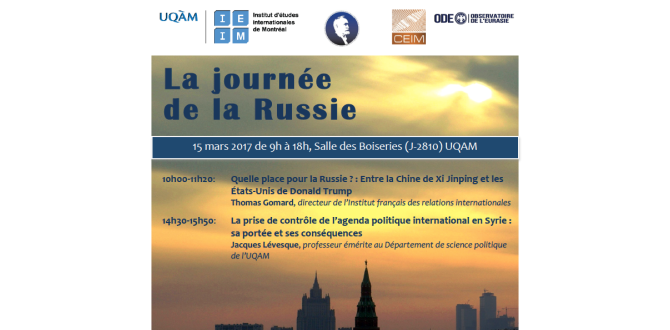 Compte-rendu de la journée de la Russie