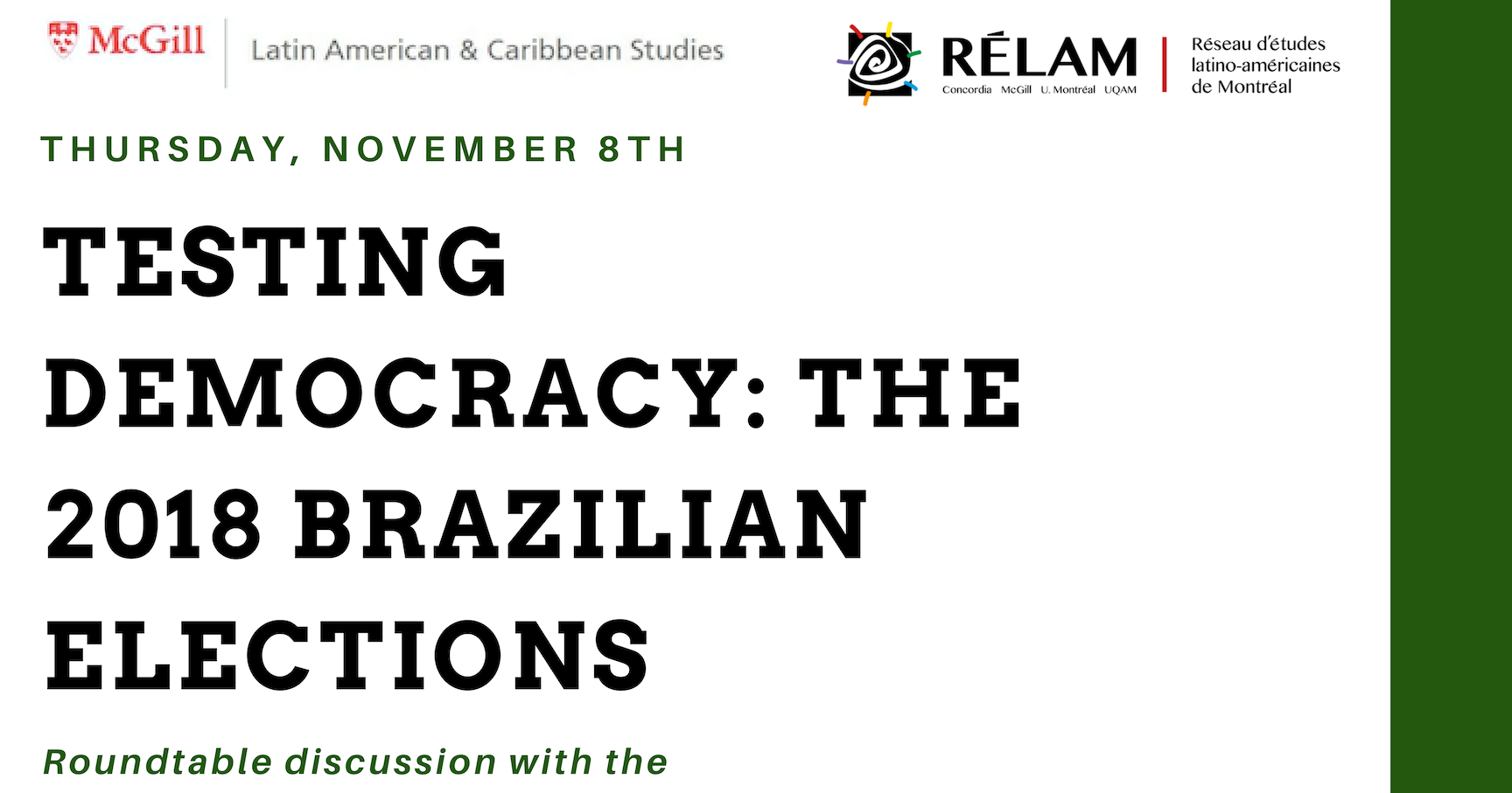 Testing democracy : the 2018 brazilian elections