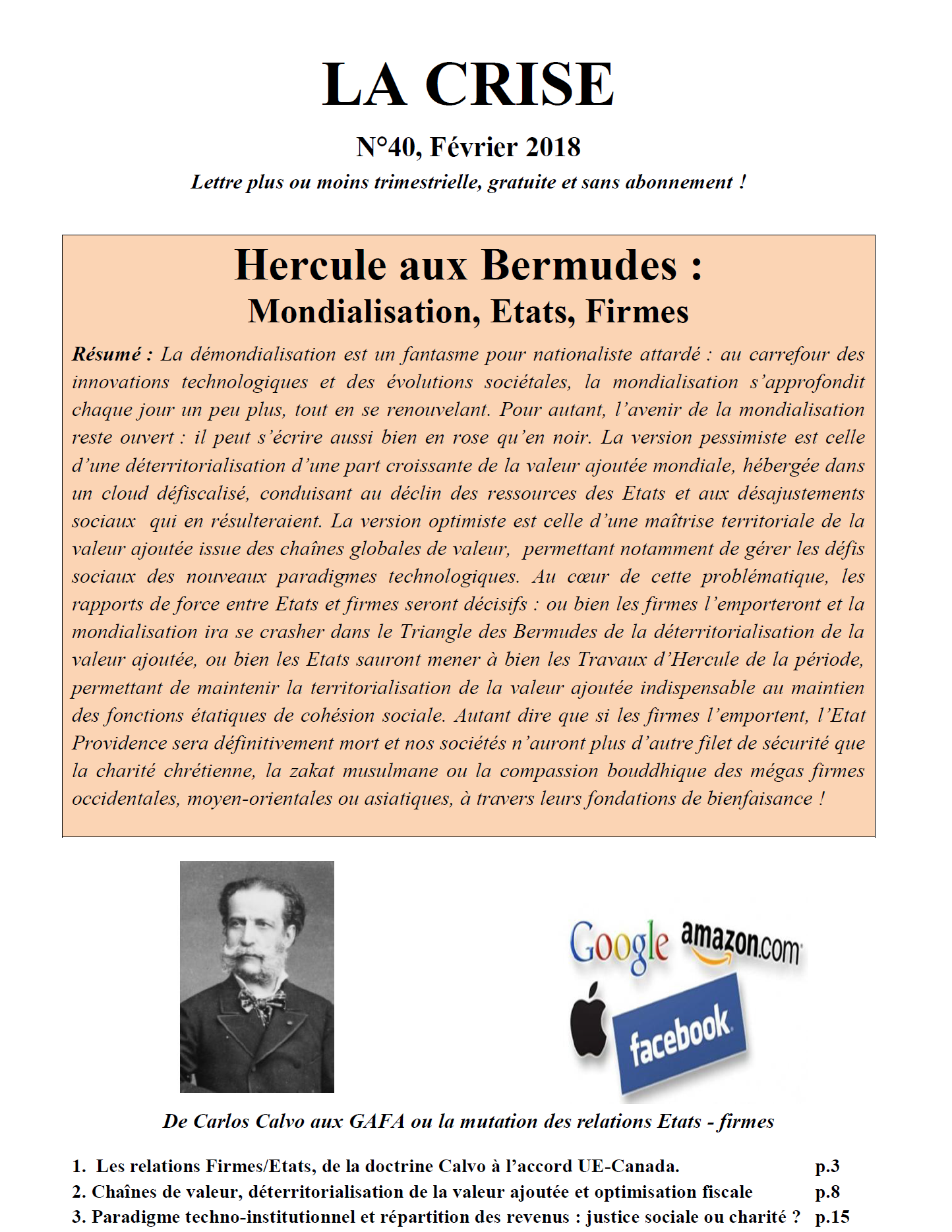 Hercule aux Bermudes : Mondialisation, Etats, Firmes
