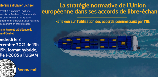 La stratégie normative de l'Union européenne dans ses accords de (…)