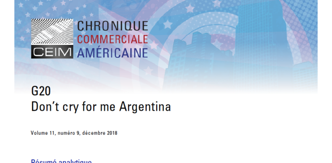 G20 Don't cry for me Argentina