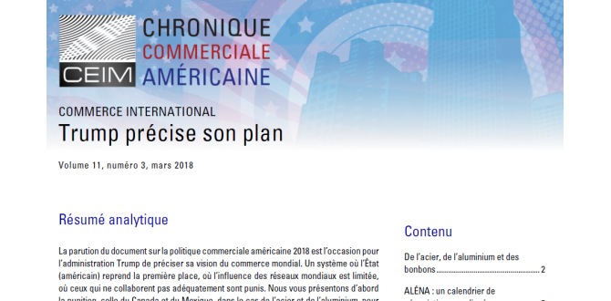 Trump précise son plan