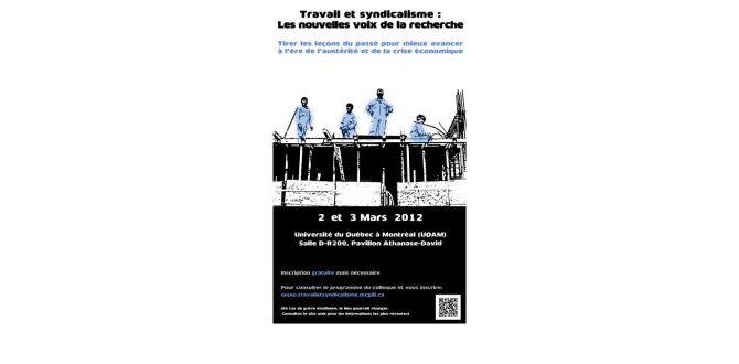 Travail et syndicalisme