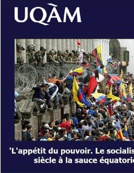 L'appétit du pouvoir. Le socialisme du XXIe siècle à la sauce équatorienne