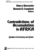 Contradictions of Accumulation in Africa. Studies in Economy and State