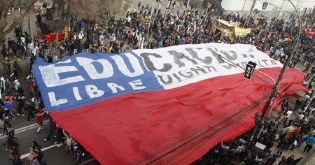 Grève étudiante au Chili