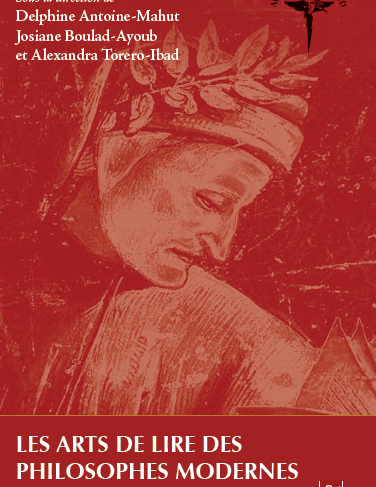 Les arts de lire des philosophes moderne