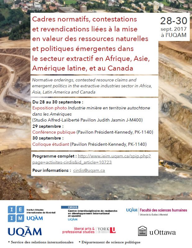 Industrie minière en territoire autochtone dans les Amériques 