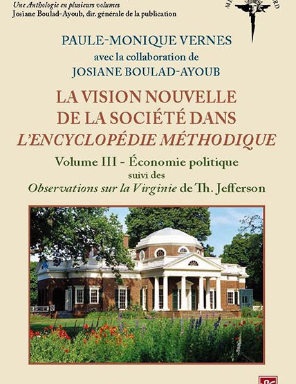 La vision nouvelle de la société dans l'Encyclopédie méthodique. La vision nouvelle de la société dans l'Encyclopédie méthodique